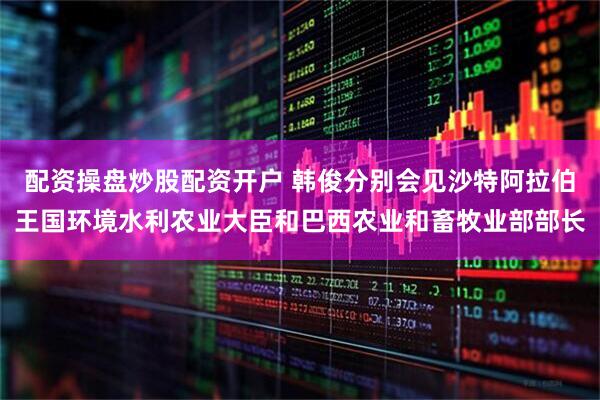 配资操盘炒股配资开户 韩俊分别会见沙特阿拉伯王国环境水利农业大臣和巴西农业和畜牧业部部长